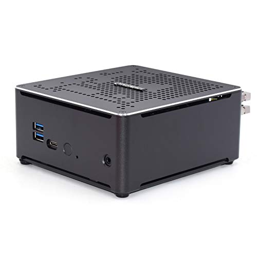 qikemall Mini PC Windows 10 Core i9 10980H,Mini Computer 32GB DDR4 RAM 512GB M.2 NVME SSD 2TB HDD,Micro PC 2 LAN,HDMI 2.0 DP 4K Office PC Type-C WiFi 6 BT 5.0 von qikemall