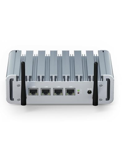 qikemall Fanless Mini PC Firewall Appliance für Windows 10, N100 Mini Computer Firewall Router 16GB ddr5 RAM 512GB NVME SSD 1TB HDD,HDMI DP Mini Router PC RTC USB3.0 qikemall Fanless Mini PC Firewall Appliance für Windows 10, N100 Mini Computer Firewall Router 16GB ddr5 RAM 512GB NVME SSD 1TB HDD,HDMI DP Mini Router PC RTC USB3.0 von qikemall
