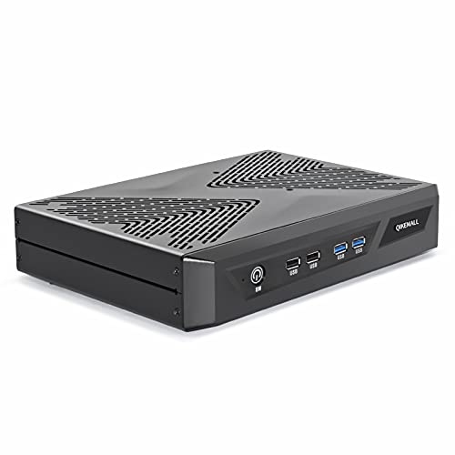 qikemall Mini Computer Gaming PC Core i7-9700F,Mini PC Windows 11,GeForce GTX 1650 4GB GDDR6,8GB DDR4 RAM 512G SSD,Mini Desktop PC 2xHDMI,DP,DVI,WiFi BT4.2,LAN,8K UHD von qikemall