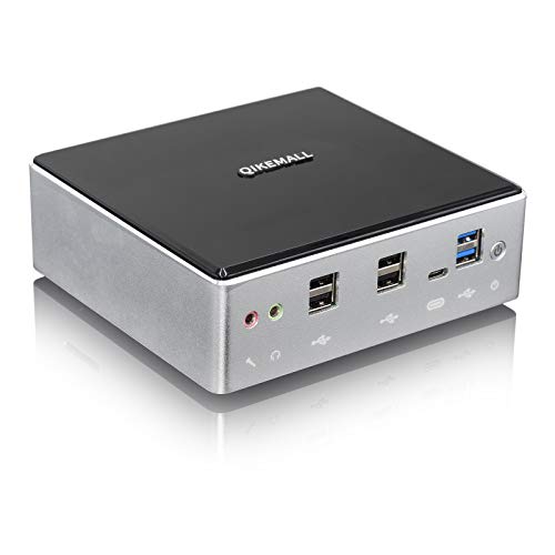 qikemall Mini PC für Windows 11 Pro Core i7 10510U,Mini Computer Dual LAN 8GB RAM DDR4 128GB NVME SSD,Micro Computer HDMI DP 4k Type-C USB 3.0 WiFi BT4.2 qikemall Mini PC für Windows 11 Pro Core i7 10510U,Mini Computer Dual LAN 8GB RAM DDR4 128GB NVME SSD,Micro Computer HDMI DP 4k Type-C USB 3.0 WiFi BT4.2 von qikemall