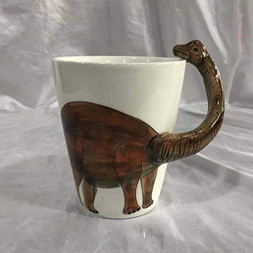qingci Kreative Persönlichkeit Tasse Keramik Kaffeetasse 301-400Ml Brachiosaurus von qingci