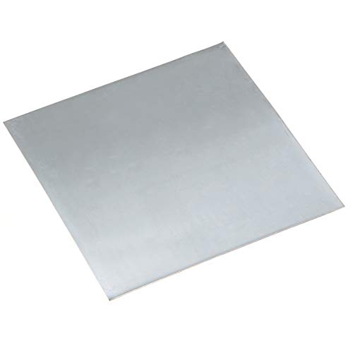 1Pc Zinkblech 99,9% reines Zink Zn Blech 100mmx100mmx0.2mm for Science Lab Zubehör von qinggw