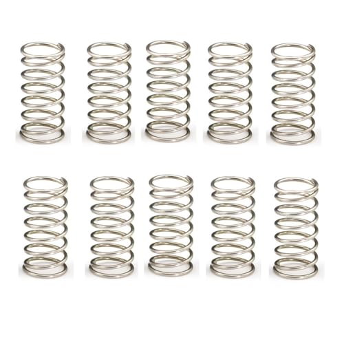 qinggw 10Pcs Außen-Ø 25 mm Y-Typ Druckfeder Edelstahl 304 Nicht korrosiv Federstahldraht-Durchmesser 1,5 mm Länge 10-50mm (Größe : 1.5x25x40mm) von qinggw