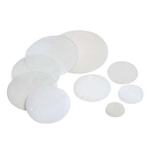 qinggw 10pcs Weiß Silikon-Flachdichtung VMQ Plain Kissen Massivdichtring Dichtung 10mm ~ 50mm OD 1/2/3 mm Dicke Flachdichtung Unterlegscheibe (Größe : 10x1.5mm) von qinggw