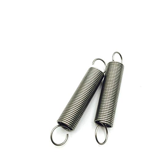 qinggw 2ST, Qualität kleine Spule Tension Zugfeder, 2mm Durchmesser, Draht * 12mm Durchmesser Out * (60-200) mm Länge (Größe : 2x12x80mm) von qinggw