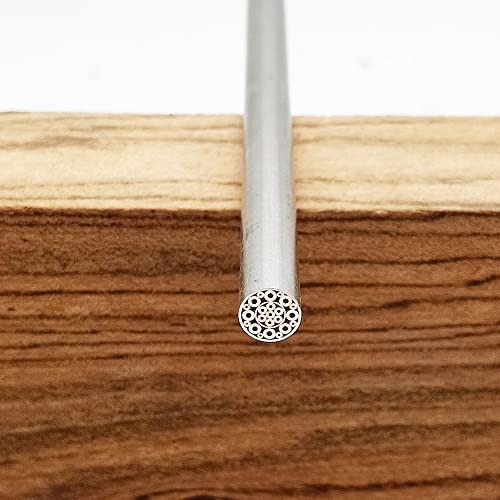 qinggw Mosaikstift Nieten Messergriffstift Schraube Länge 9cm Durchmesser 6mm, 1 Stück von ZOUXO