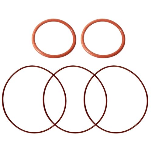 qinggw O-Ring für Lidar Seitenbürste Gummiantriebsriemen für VORWERK VR100 für Neato BOTVAC Staubsaugerroboter ersetzen Haushaltsgeräte (Farbe : Rot) von qinggw