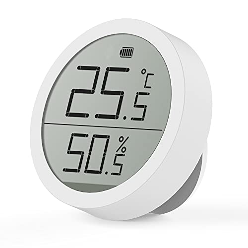 Qingping Digital Thermometer Hygrometer Lite C, Genauer Innentemperatur-Feuchtigkeitsmonitor mit Segment LCD von qingping