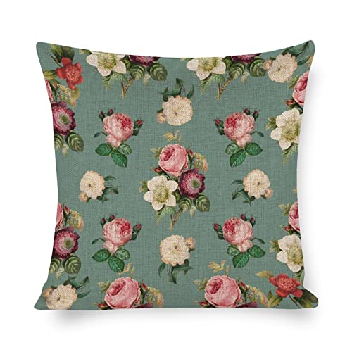 Kissenbezüge 45X45Cm Vintage Shabby Chic Pfirsichrosa Rose Kissenhülle Bedruckt Kissen-Hülle Reißverschluss Kopfkissenbezug Für Sofa, Bed, Terrasse Kissenbezüge 45X45Cm Vintage Shabby Chic Pfirsichrosa Rose Kissenhülle Bedruckt Kissen-Hülle Reißverschluss Kopfkissenbezug Für Sofa, Bed, Terrasse von qinhuangdaodasushangmaoyouxiangongsi