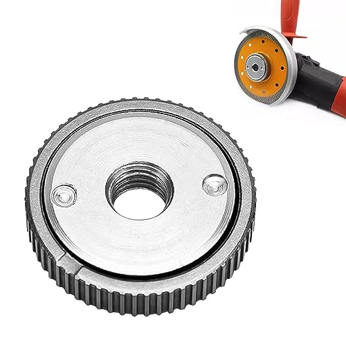 Schnellspannmutter, Spannmutter, für alle von Makita, Decker, Flex, Metabo,Hitachi etc M14 Winkelschleifer Spannmutter Schnellspannmutter, Spannmutter, für alle von Makita, Decker, Flex, Metabo,Hitachi etc M14 Winkelschleifer Spannmutter von qipuneky