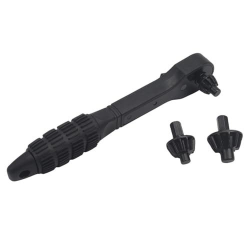 qixeuoa Bohrfutter Ratsche Schraubenschlüssel - 2 In 1 Bohrfutter Schlüssel Spanner,Doppelkopf Ratsche Für Fahrzeugreparatur Und Fahrradwartung von qixeuoa