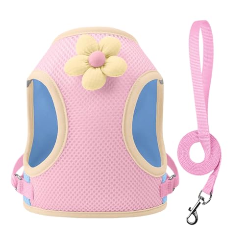 qixeuoa Hundegeschirr Weste - Reflektierendes Geschirr Mit Tragegurten - Atmungsaktives Zubehör Mit Gurten Für Jungtiere Bei Outdooraktivitäten Reisen Training Nachtspaziergängen Park qixeuoa Hundegeschirr Weste - Reflektierendes Geschirr Mit Tragegurten - Atmungsaktives Zubehör Mit Gurten Für Jungtiere Bei Outdooraktivitäten Reisen Training Nachtspaziergängen Park von qixeuoa