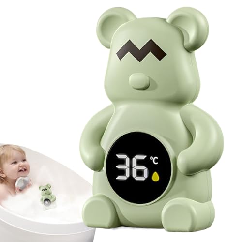 qixeuoa Kindersicheres Badethermometer,Raumtemperatur Monitor | Schwimmendes Badespielzeug in Bärform für Kinder Familie Haushalt Dusche qixeuoa Kindersicheres Badethermometer,Raumtemperatur Monitor | Schwimmendes Badespielzeug in Bärform für Kinder Familie Haushalt Dusche von qixeuoa