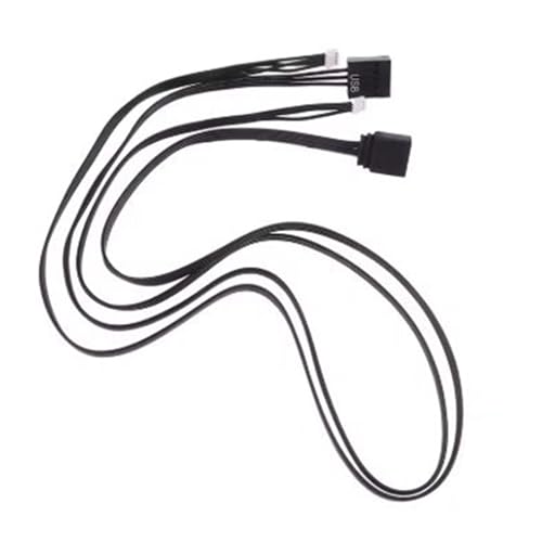 qixeuoa RGB Verlängerungskabel - 3-Pin Und 4-Pin LED Verbindungskabel,Für Computer Monitor Videoleuchten Und Bootsbeleuchtung von qixeuoa