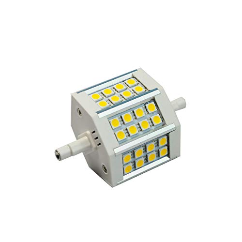 QLEE R7S LED-Flutlicht 78mm Dimmbar 10W Warmes Licht 3000K AC230V 1000lm Doppelseitig J LED-Flutlicht FüR 100 W Halogen-Ersatzlampe von qlee
