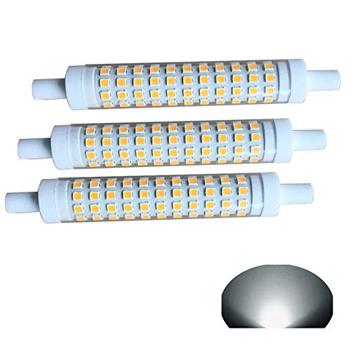 R7S 118 mm LED dimmbar 10 W Leuchtmittel J118 100W Halogen Ersatz Leuchtmittel Tageslicht 6000K 230V 1000lm Double Ended Typ J118 Flutlicht Spot Lights, Aluminium, R7s, 10.00W 230.00V von qlee