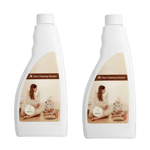 Bodenreinigungslösungen 2 Flaschen Kompatibel Mit Jimmy SF8 HW8 Pro HW9 Pro Max HW10 Pro Max PW11 HW11 Pro Max 480 Ml Bodenreinigungsflüssigkeit Zubehör von qmcfns
