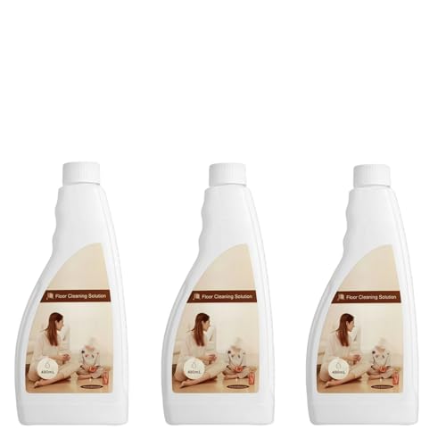 Bodenreinigungslösungen 3 Flaschen Kompatibel Mit Jimmy SF8 HW8 Pro HW9 Pro Max HW10 Pro Max PW11 HW11 Pro Max 480 Ml Bodenreinigungsflüssigkeit Zubehör von qmcfns
