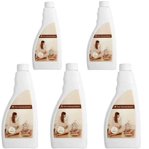Bodenreinigungslösungen 5 Flaschen Kompatibel Mit Jimmy SF8 HW8 Pro HW9 Pro Max HW10 Pro Max PW11 HW11 Pro Max 480 Ml Bodenreinigungsflüssigkeit Zubehör von qmcfns