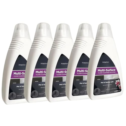 Bodenschrubber-Reiniger 5 Flaschen Kompatibel Mit Bissell 3. Generation 4. Generation 5. Generation Spezielle Reinigungslösung, Bodenreiniger-Verbrauchsmaterial von qmcfns