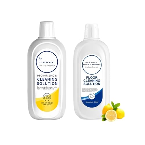 Roboter-Bodenreiniger Mit Zitronengeschmack, 500 Ml, Kompatibel Mit Tineco FLOOR ONE S5 S3 IFLOOR3 IFLOOR2 IFLOOR SERIES, Original-Bodenreinigungslösung von qmcfns