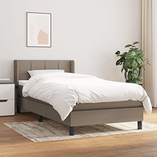 qohoio Boxspringbett mit Matratze Bett Mit Matratze Betten Boxspringbett Mit Matratze Schlafzimmer Bett Taupe 80x200 cm Stoff - 3129669 qohoio Boxspringbett mit Matratze Bett Mit Matratze Betten Boxspringbett Mit Matratze Schlafzimmer Bett Taupe 80x200 cm Stoff - 3129669 von qohoio