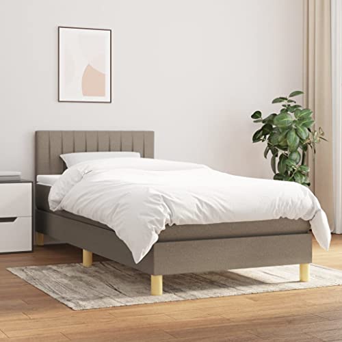 qohoio Boxspringbett mit Matratze Bett Mit Matratze Betten Boxspringbett Mit Matratze Schlafzimmer Bett Taupe 80x200 cm Stoff - 3140733 qohoio Boxspringbett mit Matratze Bett Mit Matratze Betten Boxspringbett Mit Matratze Schlafzimmer Bett Taupe 80x200 cm Stoff - 3140733 von qohoio