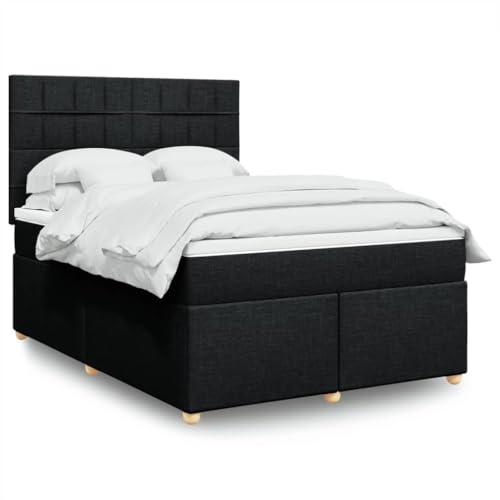 qohoio Boxspringbett mit Matratze Boxspringbett Bett Mit Matratze Betten Box Spring Bett Betten Mit Matratze Schwarz 140x190 cm Stoff - 3293577 qohoio Boxspringbett mit Matratze Boxspringbett Bett Mit Matratze Betten Box Spring Bett Betten Mit Matratze Schwarz 140x190 cm Stoff - 3293577 von qohoio