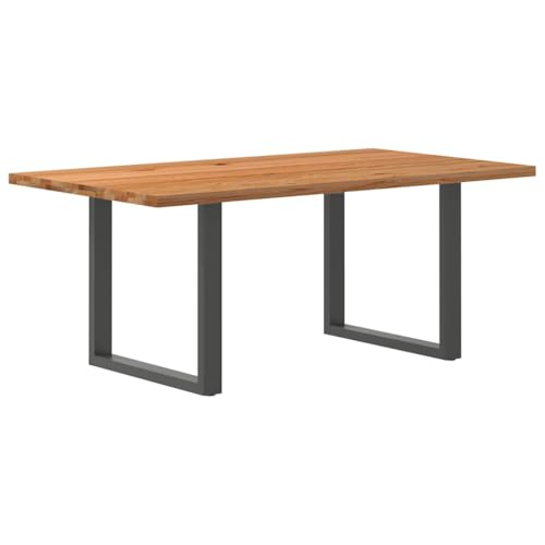 qohoio Esstisch KüChentisch Esszimmertische Esstisch Holz Tisch Esszimmer Holztisch Esszimmer Hellbraun 180x100x74 cm Massivholz Eiche Rechteckig - 3304379 qohoio Esstisch KüChentisch Esszimmertische Esstisch Holz Tisch Esszimmer Holztisch Esszimmer Hellbraun 180x100x74 cm Massivholz Eiche Rechteckig - 3304379 von qohoio