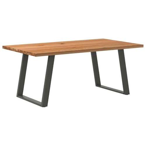qohoio Esstisch KüChentisch Esszimmertische Esstisch Holz Tisch Esszimmer Holztisch Esszimmer Hellbraun 180x100x74 cm Massivholz Eiche Rechteckig - 3304380 qohoio Esstisch KüChentisch Esszimmertische Esstisch Holz Tisch Esszimmer Holztisch Esszimmer Hellbraun 180x100x74 cm Massivholz Eiche Rechteckig - 3304380 von qohoio