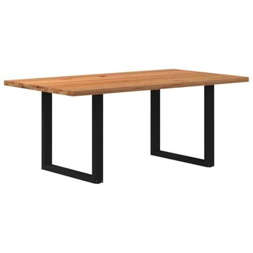 qohoio Esstisch KüChentisch Esszimmertische Esstisch Holz Tisch Esszimmer Holztisch Esszimmer Hellbraun 180x100x74 cm Massivholz Eiche Rechteckig - 3304395 qohoio Esstisch KüChentisch Esszimmertische Esstisch Holz Tisch Esszimmer Holztisch Esszimmer Hellbraun 180x100x74 cm Massivholz Eiche Rechteckig - 3304395 von qohoio