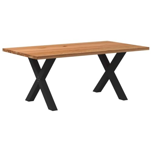 qohoio Esstisch KüChentisch Esszimmertische Esstisch Holz Tisch Esszimmer Holztisch Esszimmer Hellbraun 180x100x74 cm Massivholz Eiche Rechteckig - 3304402 qohoio Esstisch KüChentisch Esszimmertische Esstisch Holz Tisch Esszimmer Holztisch Esszimmer Hellbraun 180x100x74 cm Massivholz Eiche Rechteckig - 3304402 von qohoio