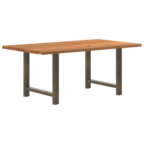 qohoio Esstisch KüChentisch Esszimmertische Esstisch Holz Tisch Esszimmer Holztisch Esszimmer Hellbraun 180x100x74 cm Massivholz Eiche Rechteckig - 3304420 qohoio Esstisch KüChentisch Esszimmertische Esstisch Holz Tisch Esszimmer Holztisch Esszimmer Hellbraun 180x100x74 cm Massivholz Eiche Rechteckig - 3304420 von qohoio