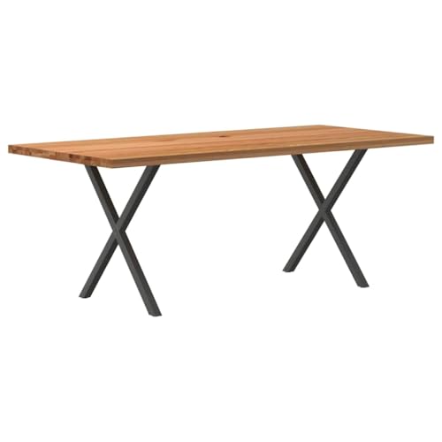 qohoio Esstisch KüChentisch Esszimmertische Esstisch Holz Tisch Esszimmer Holztisch Esszimmer Hellbraun 200x90x74 cm Massivholz Eiche Rechteckig - 3304224 qohoio Esstisch KüChentisch Esszimmertische Esstisch Holz Tisch Esszimmer Holztisch Esszimmer Hellbraun 200x90x74 cm Massivholz Eiche Rechteckig - 3304224 von qohoio