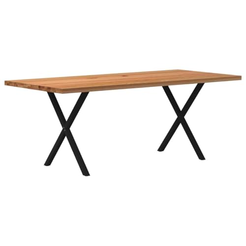 qohoio Esstisch KüChentisch Esszimmertische Esstisch Holz Tisch Esszimmer Holztisch Esszimmer Hellbraun 200x90x74 cm Massivholz Eiche Rechteckig - 3304238 qohoio Esstisch KüChentisch Esszimmertische Esstisch Holz Tisch Esszimmer Holztisch Esszimmer Hellbraun 200x90x74 cm Massivholz Eiche Rechteckig - 3304238 von qohoio