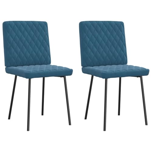 qohoio Esszimmerstühle 2 STK. EsszimmermöBel Esszimmerstuhl Dining Chair Esszimmer StüHle EsszimmerstüHlen Blau Samt - 4101113 qohoio Esszimmerstühle 2 STK. EsszimmermöBel Esszimmerstuhl Dining Chair Esszimmer StüHle EsszimmerstüHlen Blau Samt - 4101113 von qohoio