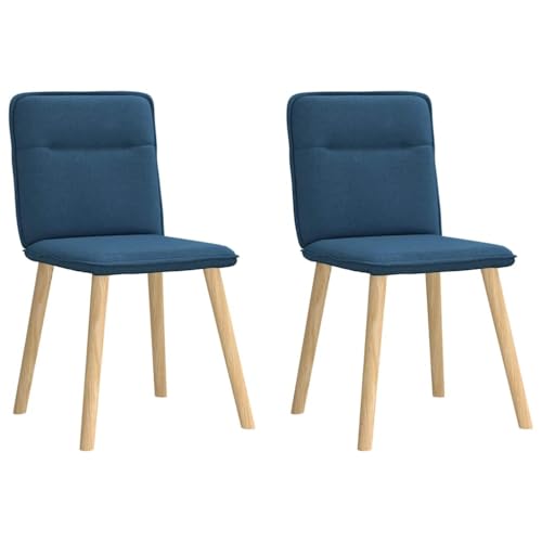 qohoio Esszimmerstühle 2 STK. EsszimmermöBel Esszimmerstuhl Dining Chair Esszimmer StüHle EsszimmerstüHlen Blau Stoff - 4101228 qohoio Esszimmerstühle 2 STK. EsszimmermöBel Esszimmerstuhl Dining Chair Esszimmer StüHle EsszimmerstüHlen Blau Stoff - 4101228 von qohoio