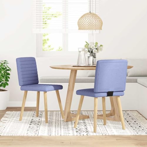 qohoio Esszimmerstühle 2 STK. EsszimmermöBel Esszimmerstuhl Dining Chair Esszimmer StüHle EsszimmerstüHlen Jeansblau Stoff - 4101184 qohoio Esszimmerstühle 2 STK. EsszimmermöBel Esszimmerstuhl Dining Chair Esszimmer StüHle EsszimmerstüHlen Jeansblau Stoff - 4101184 von qohoio