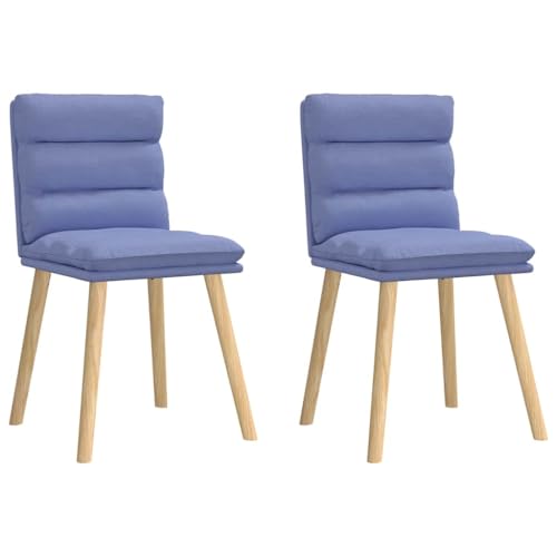 qohoio Esszimmerstühle 2 STK. EsszimmermöBel Esszimmerstuhl Dining Chair Esszimmer StüHle EsszimmerstüHlen Jeansblau Stoff - 4101303 qohoio Esszimmerstühle 2 STK. EsszimmermöBel Esszimmerstuhl Dining Chair Esszimmer StüHle EsszimmerstüHlen Jeansblau Stoff - 4101303 von qohoio