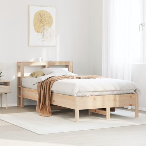 qohoio Massivholzbett ohne Matratze Bed Frame Bettgestell Massivholzbett Betten Holzbett 120x200 cm Kiefernholz - 3306150 qohoio Massivholzbett ohne Matratze Bed Frame Bettgestell Massivholzbett Betten Holzbett 120x200 cm Kiefernholz - 3306150 von qohoio