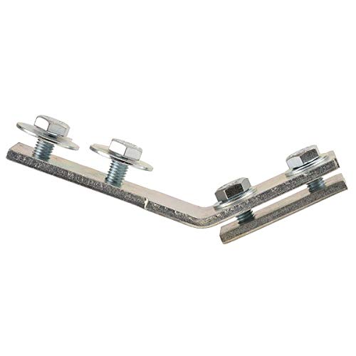 4 Stück - Montagewinkel für Profil 38mm x 40mm und 40mm x 60mm - Winkel 90° vormontiert - Korrossionsschutz durch Verzinkung von qpool24