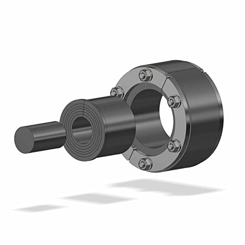 Gummi-Press-Dichtung variabel Außendurchmesser 100 mm/Tiefe 40 mm für Hauseinführung von Kabel und Rohre 1x 20 mm bis 65 mm von qpool24