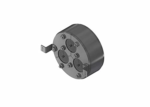 Gummi-Press-Dichtung variabel Außendurchmesser 125 mm/Tiefe 40 mm für Hauseinführung von Kabel und Rohre 3x 4 mm bis 32 mm von qpool24