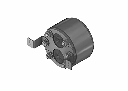 Gummi-Press-Dichtung variabel Außendurchmesser 80 mm/Tiefe 40 mm für Hauseinführung von Kabel und Rohre 2x 4 mm bis 25 mm von qpool24