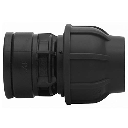 PE Verschraubung Ø 20 mm x 1/2" IG mit Klemmverschraubung für PE-Rohr 20 mm mit vielen Verwendungszwecken: Wasserversorgung in Orts- und Fernwassernetzen oder Brunnen- und Eigenwasserversorgung von qpool24
