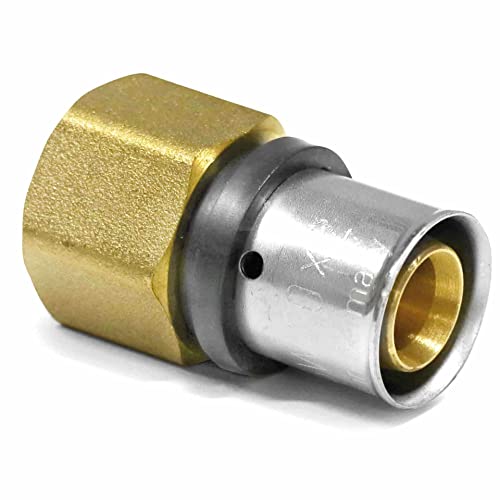 Press-Übergang von Alu Verbundrohr 32 x 3 mm auf 1 1/4 Zoll Innengewinde für Trinkwasser, Heizung, Kühlung und ölfreie Druckluft Press-Übergang von Alu Verbundrohr 32 x 3 mm auf 1 1/4 Zoll Innengewinde für Trinkwasser, Heizung, Kühlung und ölfreie Druckluft von qpool24