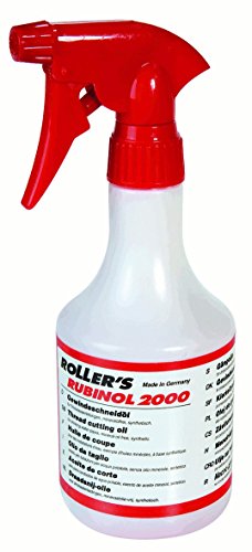 ROLLER'S Rubinol 2000 500 ml Spritzflasche - Synthetischer Gewindeschneidstoff von qpool24