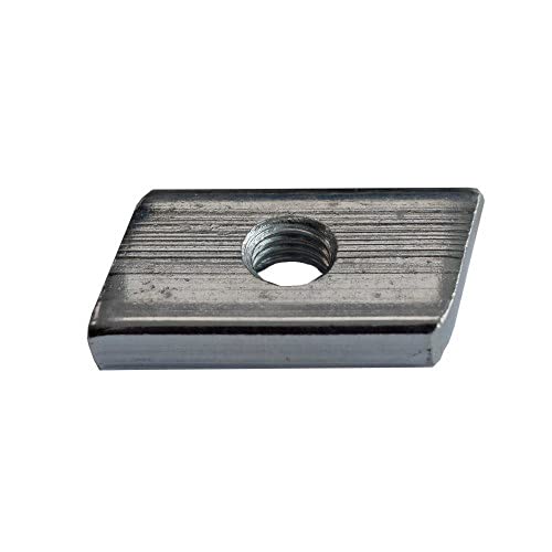 Schiebemuttern M6-M8-M10-M12 f. C-Profil Installation27x18-40x60 (Profil B) verz Größe M12 38/40 von qpool24