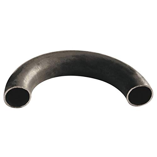 Schweißbogen 180 Grad lang 88,9 mm 3" DN 80 schwarz von qpool24