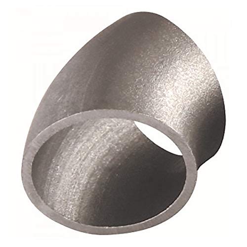 Schweißbogen 45 Grad kurz 42,4 mm 1 1/4" DN 32 schwarz für den Anlagen-, Konstruktions- und Vorrichtungsbau unter allen gängigen Elektro- und Gasschweißverfahren von qpool24